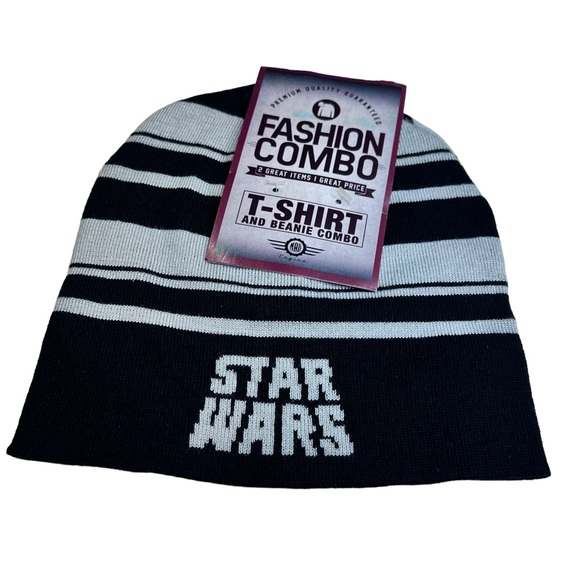 MAD Star Wars Beanie Black and Gray NWT - Picture 1 of 8